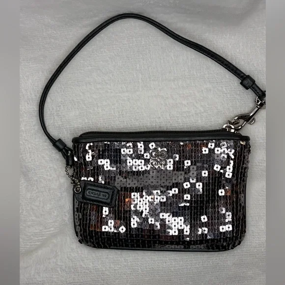 REHAB Coach Black and silver Sequin Women's Bag - Picture 2 of 7